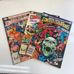 Marvel Contest of Champions #1, 2, 3 Vintage